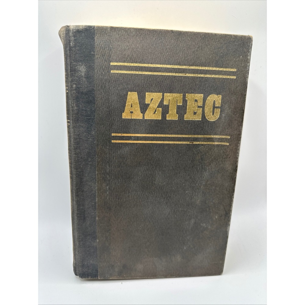 Aztec Gary Jennings 1980 1st First Edition Hardcover Historical Fiction Atheneum